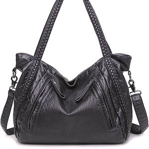 NWOT vegan leather hobo bag